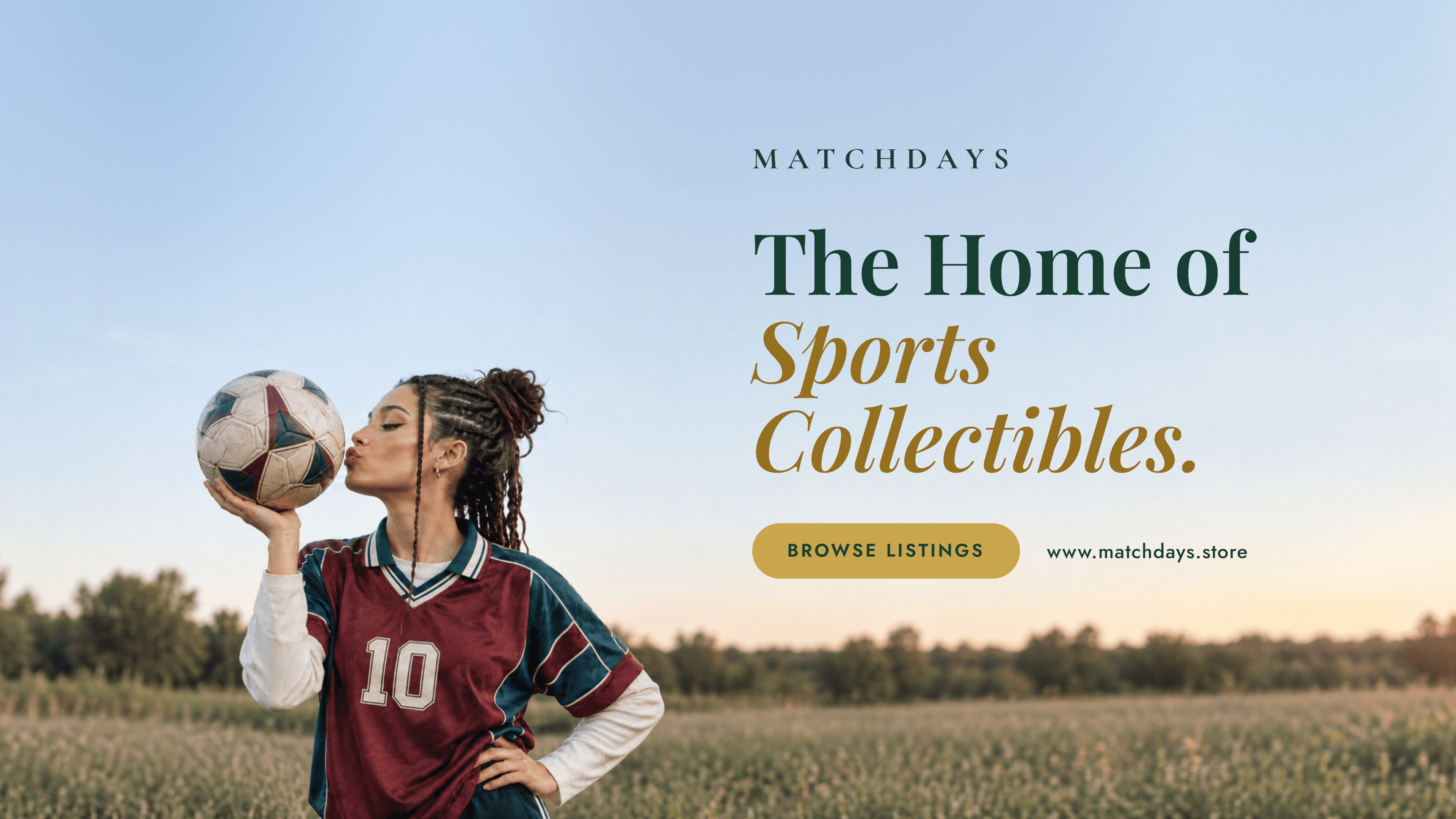MatchDays — the home of sports collectibles. Browse listings.