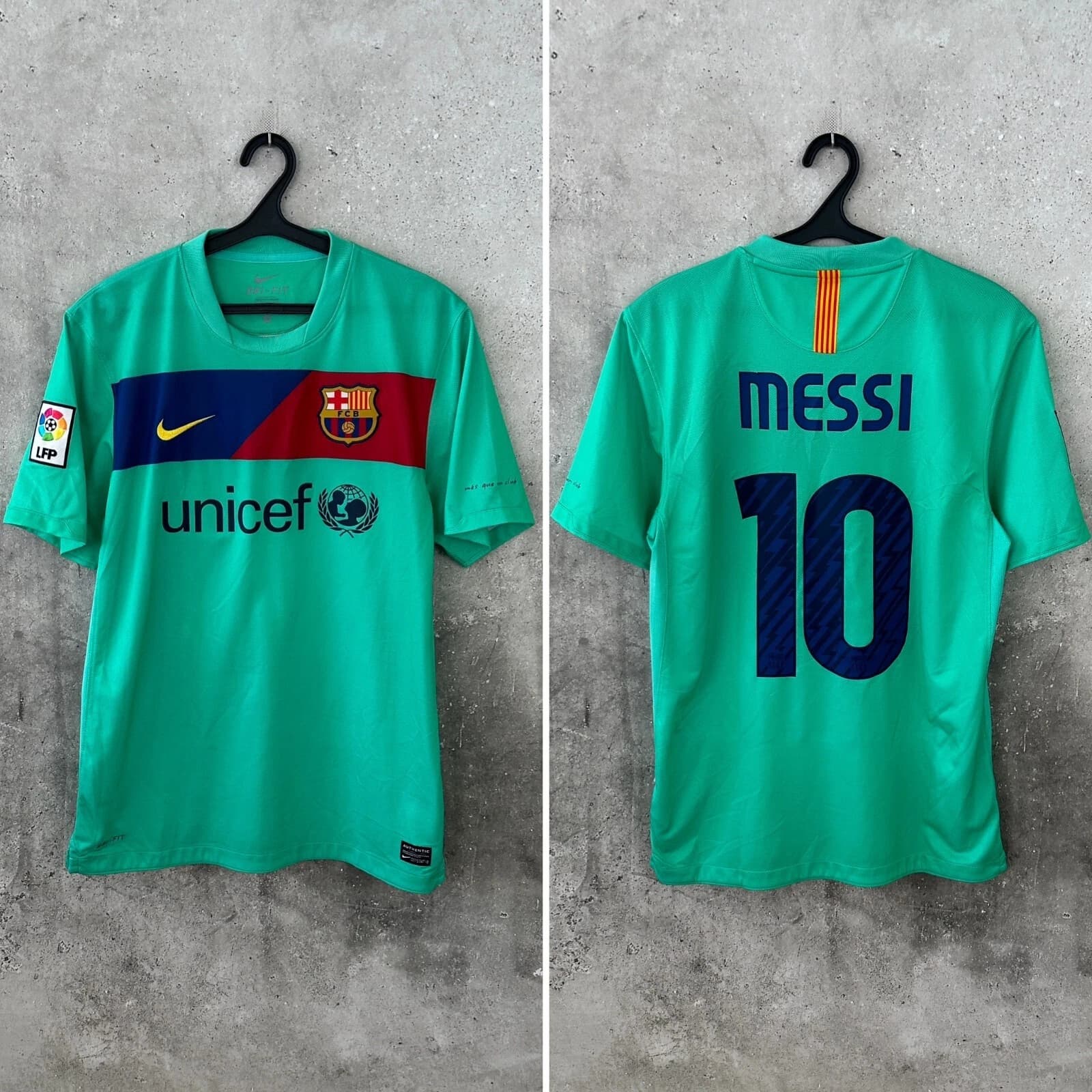 A collectible football shirt